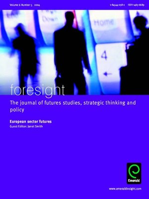 cover image of foresight, Volume 6, Issue 5